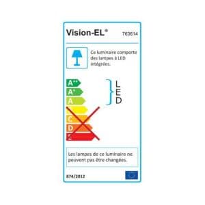 VISION-EL Spot LED encastrable et orientable 230V 5W 380lm 3000°K blanc - Energie