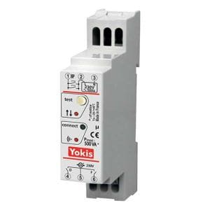 YOKIS Power Micro-module volet roulant 2A 250VA monophasé radio modulaire avec antenne extérieur