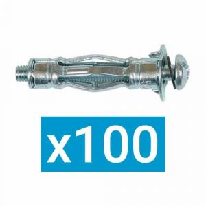 100 Chevilles m talliques expansion 5x37 ING FIXATIONS A506120