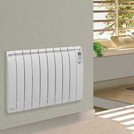 DELONGHI Miel Radiateur inertie fluide horizontal blanc 1000W 279796