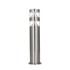 ARLUX Borne d'éclairage extérieure LED Castellane 230V 9W 1000lm 3000K inox - 111357