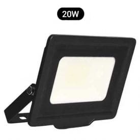 ARLUX Projecteur extérieur LED Kali extra plat précâblé 230V 20W 1700lm 4000K noir - 200588