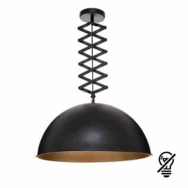 ATMOSPHERA Suspension E27 LAHTI 230V diametre 51cm noir - 182475