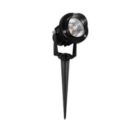 BENEITO FAURE Spot extérieur LED sur piquet orientable Fade 5W 450lm 3000°K noir