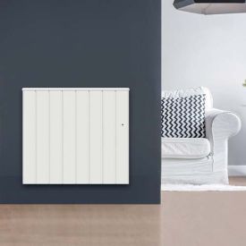 CHAUFELEC Manon Radiateur connecté à inertie réfractite horizontal blanc 1500W - BJN2225SEAJ