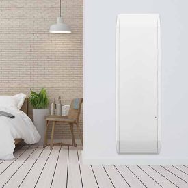 CHAUFELEC Antares Radiateur connecté à inertie fonte vertical blanc 1500W - BJN3185TCFS