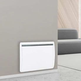 Radiateur à inertie double technologie horizontal blanc 1500W CHAUFELEC Karess - BJN3725FDAJ