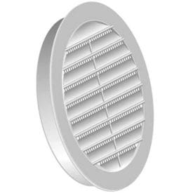 DMO S Grille PVC encastrable D100 blanc