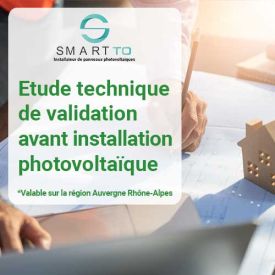 Prestation d'étude technique distancielle préalable à l'installation de panneaux photovoltaïques