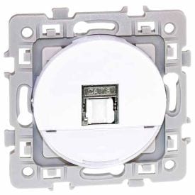 EUROHM Square Prise RJ45 grade 1 catégorie 6 UTP blanc - 60271