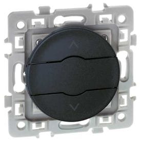 Interrupteur volets roulants EUROHM Square anthracite - 60323