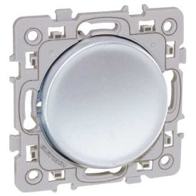 EUROHM Square Interrupteur va et vient silver - 60401