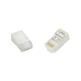 Connecteurs RJ45 blindés Catégorie 6 sachet de 2 pièces