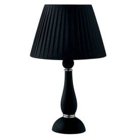 LUCE DESIGN Lampe de table E27 Alfiere 230V 54x32x32cm noir - I-ALFIERE-L1 NERO