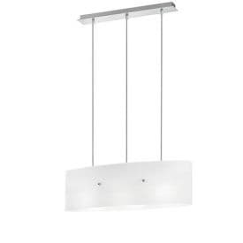 LUCE DESIGN Suspension E27 Amsterdam 230V 120x20x20cm blanc - I-AMSTERDAM-S130