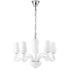 LUCE DESIGN Suspension E14 Angel 230V 140x64x45cm blanc - I-ANGEL-5