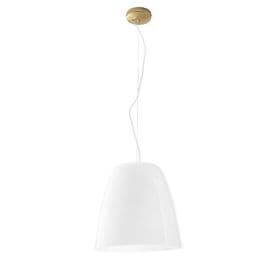 LUCE DESIGN Suspension E27 Ares 230V 154x35x35cm blanc - I-ARES-S35-BCO