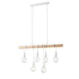 LUCE DESIGN Suspension E27 Arizona 230V 120x90x5cm blanc - I-ARIZONA-S6