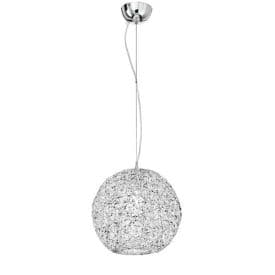 LUCE DESIGN Suspension E27 Astra 230V 120x35x37cm chrome - I-ASTRA-S35