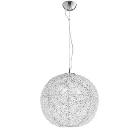 LUCE DESIGN Suspension E27 Astra 230V 120x45x47cm chrome - I-ASTRA-S45