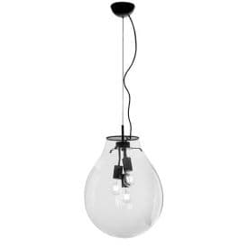 LUCE DESIGN Suspension E27 Azuma 230V 174x38x38cm transparrent - I-AZUMA-S38