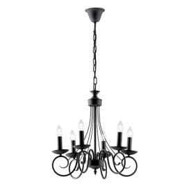 LUCE DESIGN Suspension E14 Beatrice 230V 120x50x52cm anthracite - I-BEATRICE-6