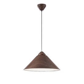 LUCE DESIGN Suspension E27 Bigbang 230V Ø49x183,5cm marron - I-BIGBANG-S-DW