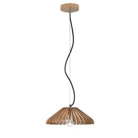 LUCE DESIGN Suspension E27 Calder 230V 120x30x10,5cm bois - I-CALDER-S30