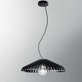 LUCE DESIGN Suspension E27 Calder 230V 120x50x13,5cm noir - I-CALDER-S50 NERO