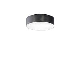 LUCE DESIGN Plafonnier E27 Capital 230V Ø57x15cm noir - I-CAPITAL-PL57-NER