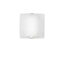 LUCE DESIGN Applique LED Chantal 230V 12W 1350lm 4000K 26x26x8,5cm blanc - I-CHANTAL-AP