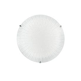 LUCE DESIGN Plafonnier LED Chantal 230V 24W 2460lm 4000K Ø40x40cm blanc - I-CHANTAL-PL40