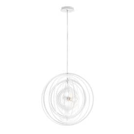 LUCE DESIGN Suspension E27 Club 230V 120x50x50cm blanc - I-CLUB-S50 BCO