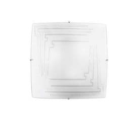 LUCE DESIGN Lampadaire E27 Concept 230V 40x40x7cm blanc - I-CONCEPT-PL40