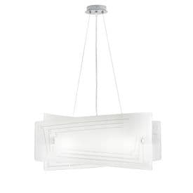 LUCE DESIGN Lampadaire E27 Concept 230V 130x60x20cm blanc - I-CONCEPT-S60