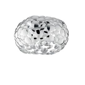 LUCE DESIGN Plafonnier E27 Dioniso 230V 16x35x35cm chrome - I-DIONISO-PL35-CR