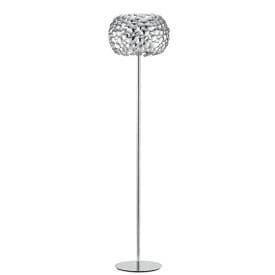 LUCE DESIGN Lampadaire E27 Dioniso 230V 163x40x40cm chrome - I-DIONISO-PT-CR