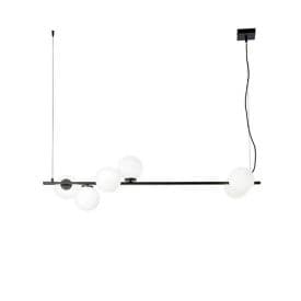 LUCE DESIGN Suspension E14 Enoire 230V 150x120x32cm noir - I-ENOIRE-S120