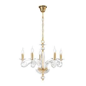 LUCE DESIGN Suspension E14 Epoque 230V 122x65x52cm or - I-EPOQUE-5