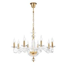 LUCE DESIGN Suspension E14 Epoque 230V 122x70x52cm or - I-EPOQUE-8