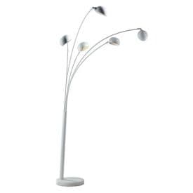 LUCE DESIGN Lampadaire E14 Eracle 230V 219x35x108cm blanc - I-ERACLE-PT BCO