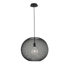 LUCE DESIGN Suspension E27 Esedra 230V 120x50x39cm noir - I-ESEDRA-S50 NER