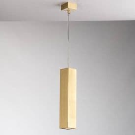 LUCE DESIGN Suspension GU10 Fluke 230V 200x6x6cm or - I-FLUKE-S30Q ORO