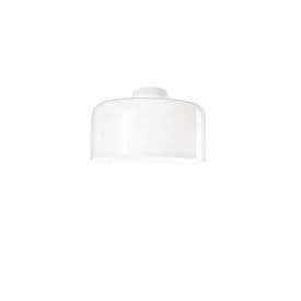 LUCE DESIGN Plafonnier E27 Gibus 230V Ø30x23cm blanc - I-GIBUS-PL30 BCO