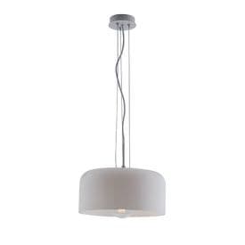 LUCE DESIGN Suspension E27 Gibus 230V 150x30x30cm blanc - I-GIBUS-S30 BCO