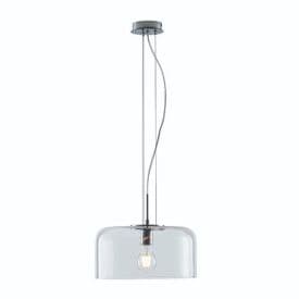 LUCE DESIGN Suspension E27 Gibus 230V 150x30x30cm transparrent - I-GIBUS-S30 TR