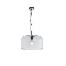 LUCE DESIGN Suspension E27 Gibus 230V 150x40x40cm transparrent - I-GIBUS-S40 TR