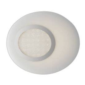 LUCE DESIGN Plafonnier LED Gioia 230V 13W 800lm 4000K 28,5x33x6cm blanc - I-GIOIA-PL28