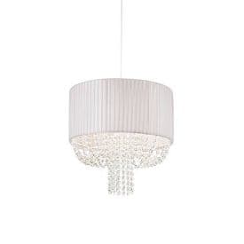 LUCE DESIGN Suspension E27 Grahm 230V 40x40x40cm beige - I-GRAHM-S40