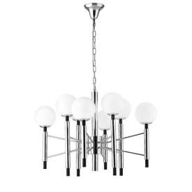 LUCE DESIGN Suspension E14 Hammond 230V 120x83x56cm chrome - I-HAMMOND-S8